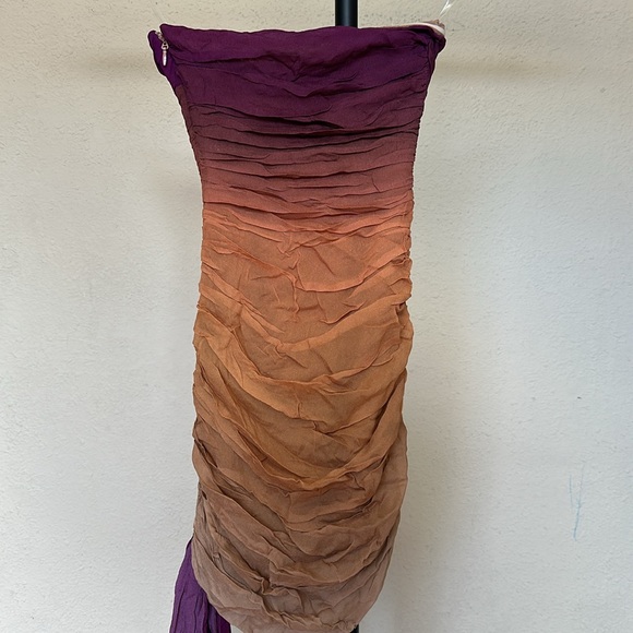 House of CB Sofie Mesh Ombre Mini Dress Size XS - Picture 9 of 13